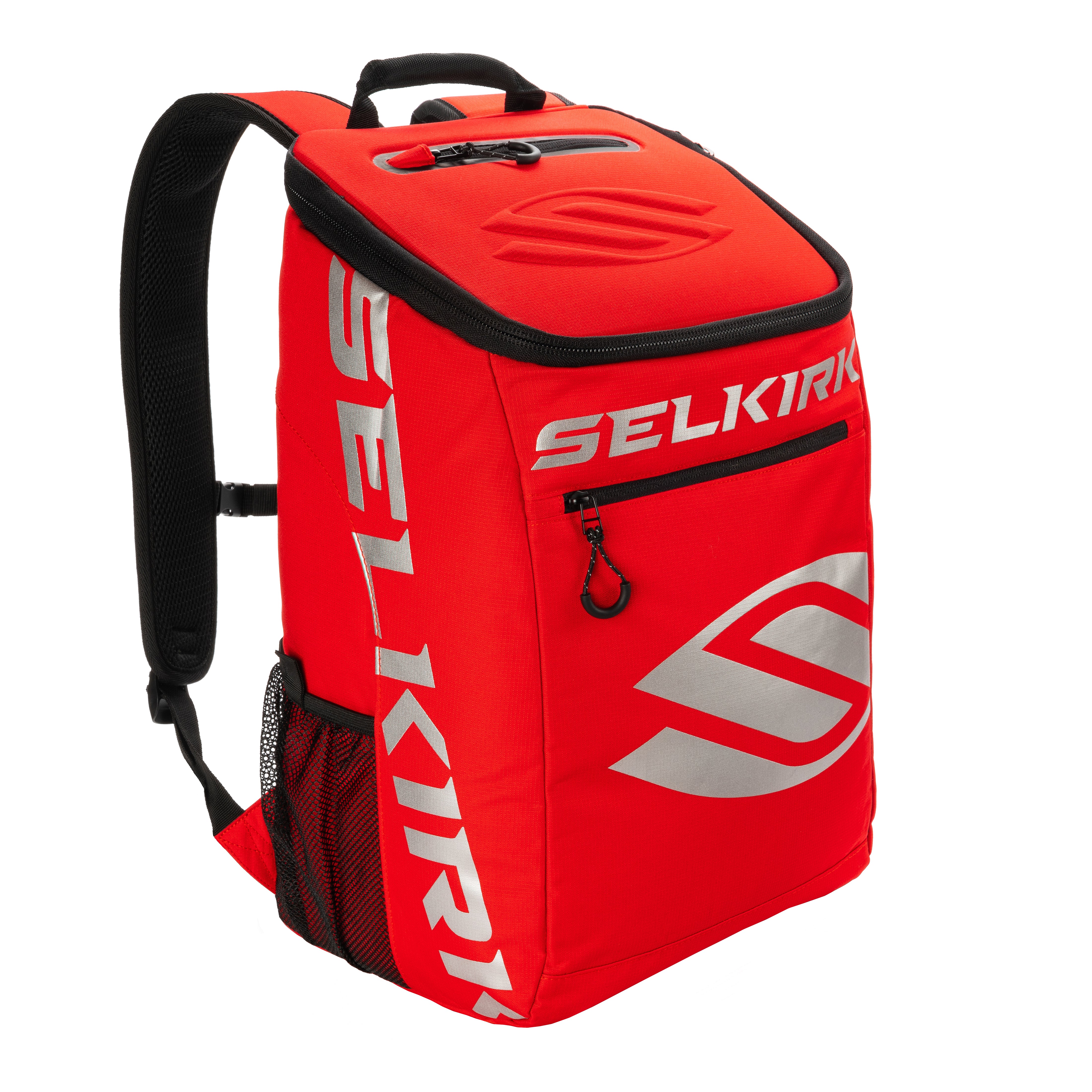 Selkirk Sport Core Line Team Bag, black pickleball backpack with logo.