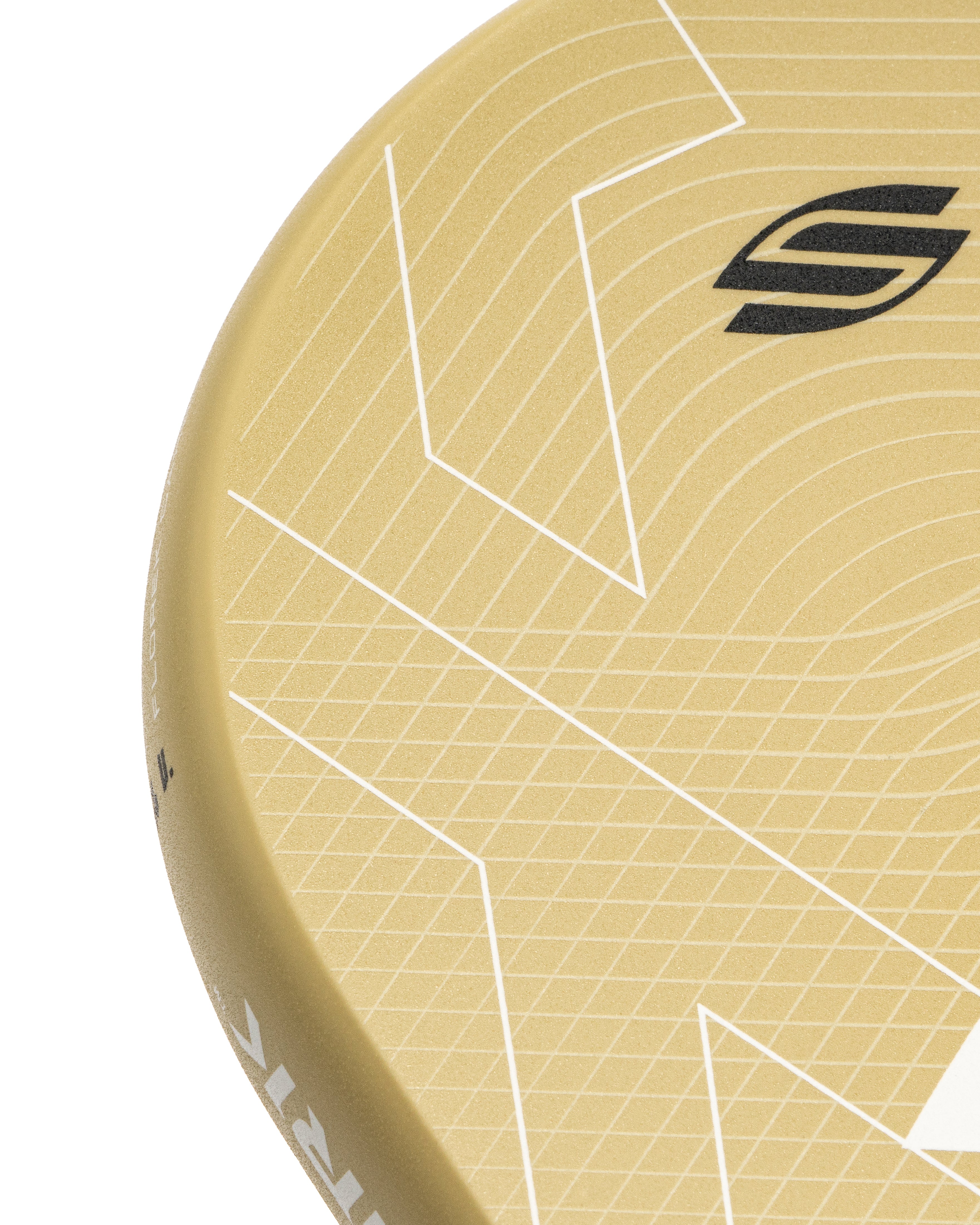 Close-up of the Selkirk LUXX Control Air Invikta pickleball paddle face featuring Florek Carbon Fiber texture and design.