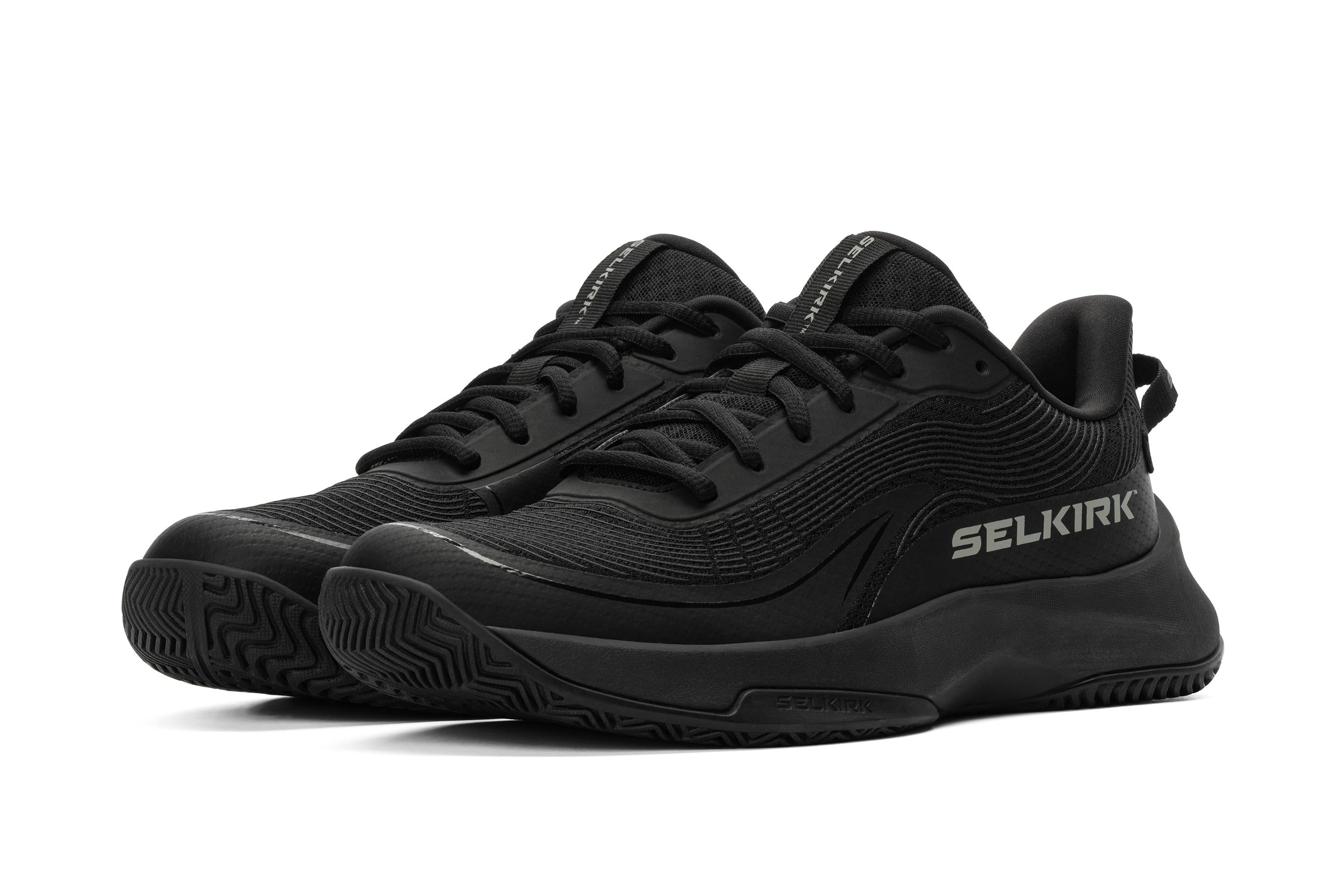 Blackout Men's CourtStrike Pro Pickleball Shoes with a sleek design and breathable mesh upper